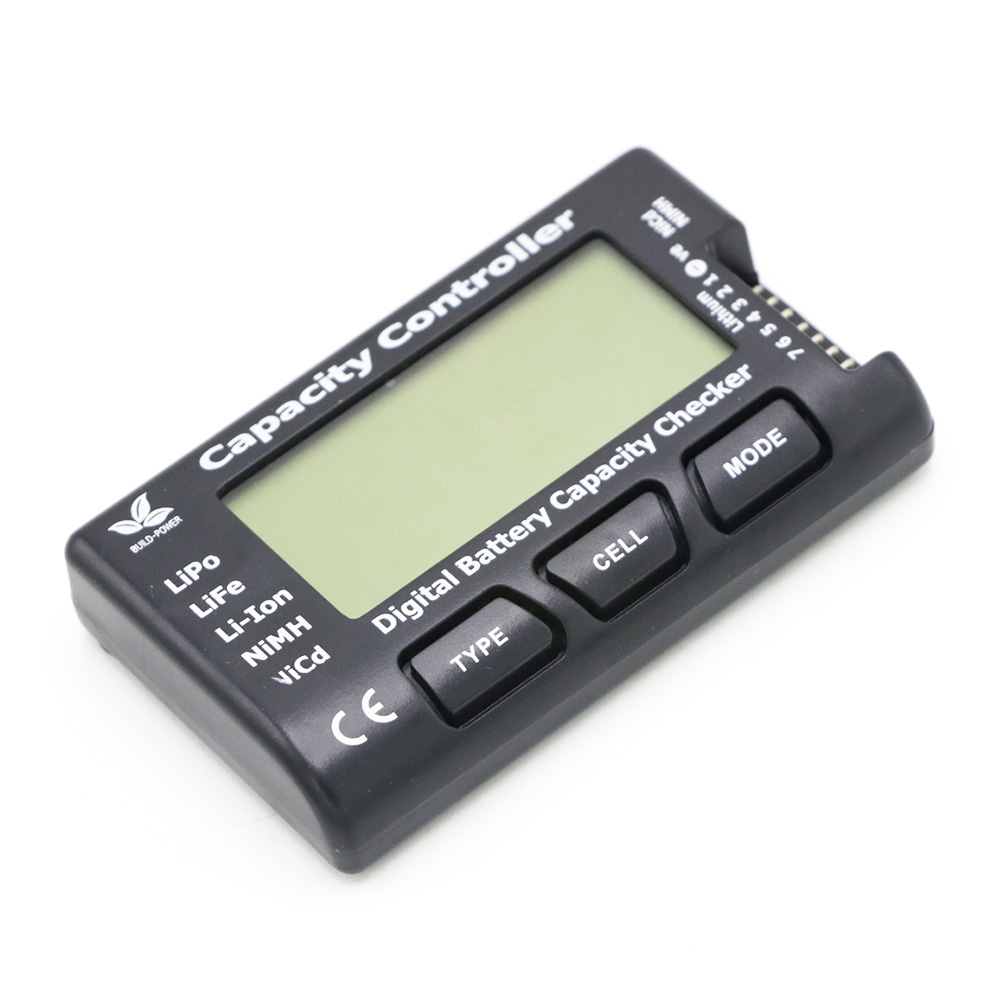 Drone Battery Voltage Checker - Digital Battery Capacity Checker RC CellMeter