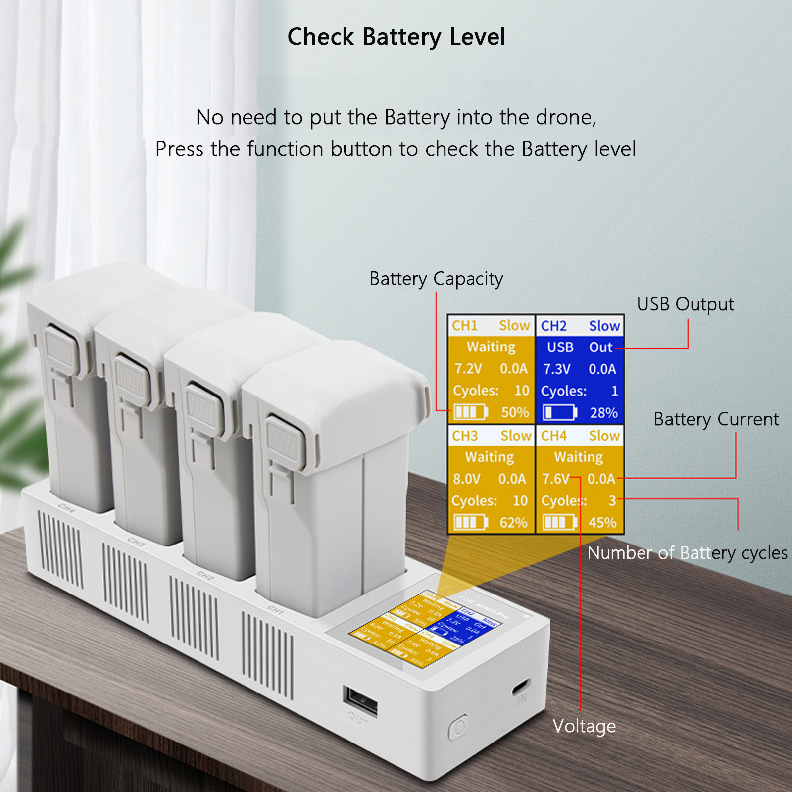 For DJI Mini 3/3 Pro Intellige - Drone Battery Smart recension och pris