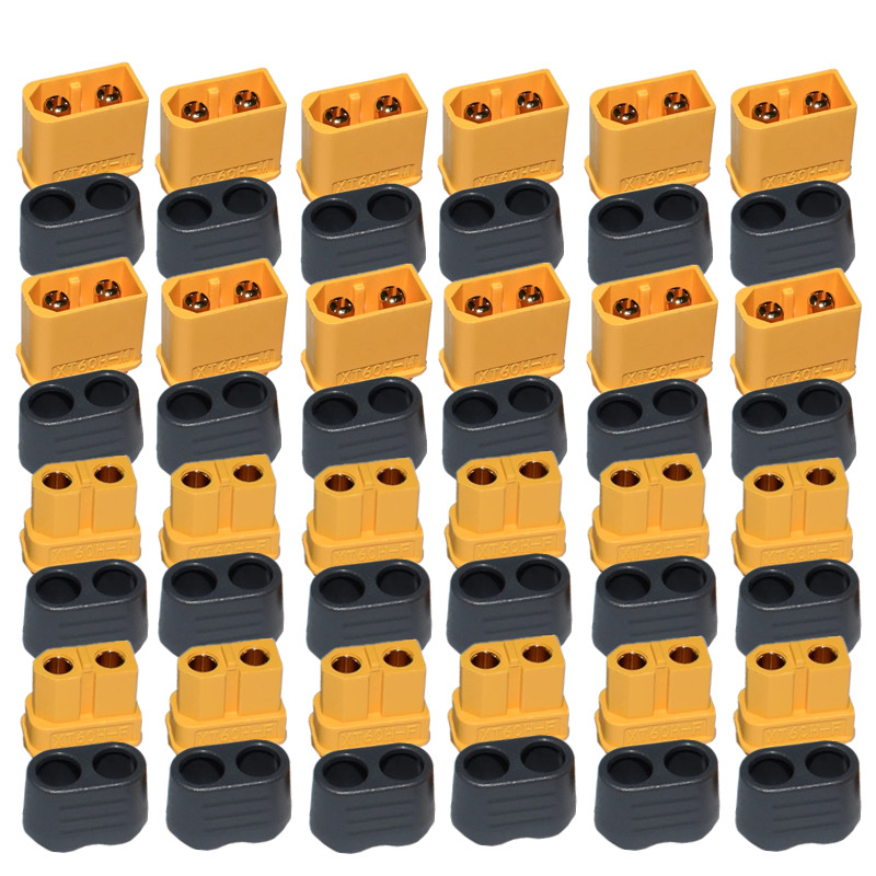 4/10 PCS with Sheath XT60 Male - Drone Battery Connector recension och pris