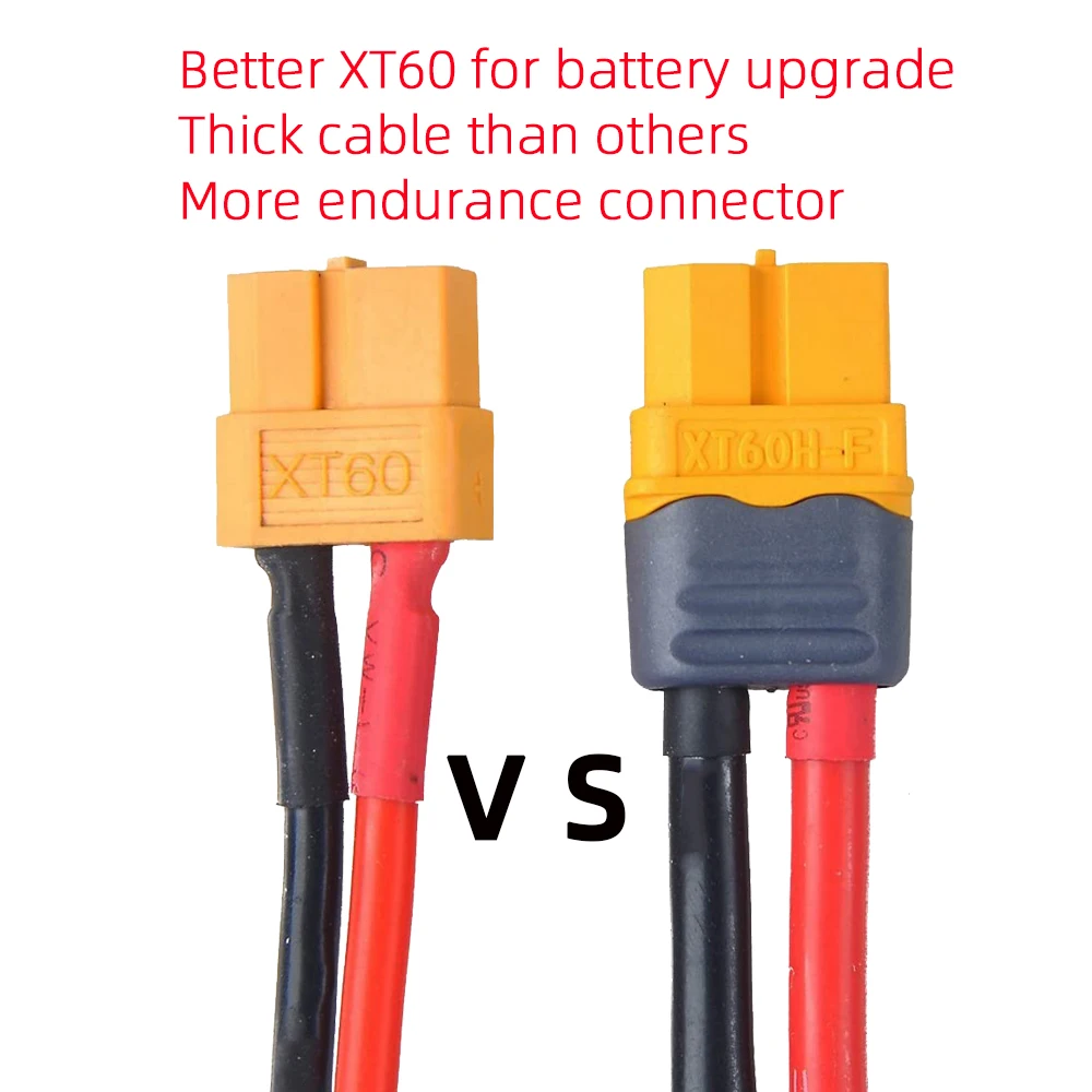 4/10 PCS with Sheath XT60 Male - Drone Battery Connector recension och pris