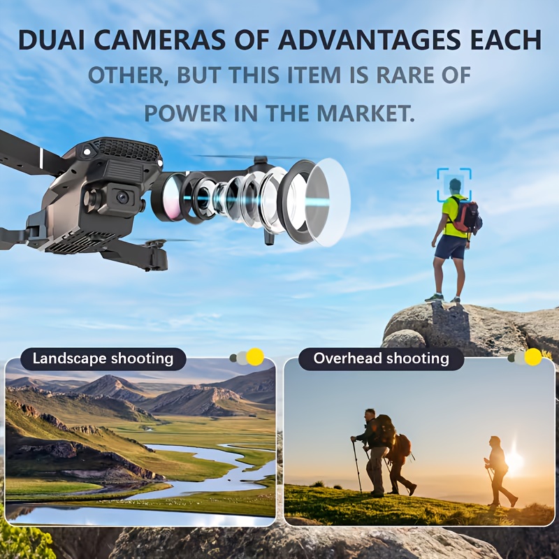 2026 New E88 MAX & E99 PRO Fol - Drone Battery Case recension och pris