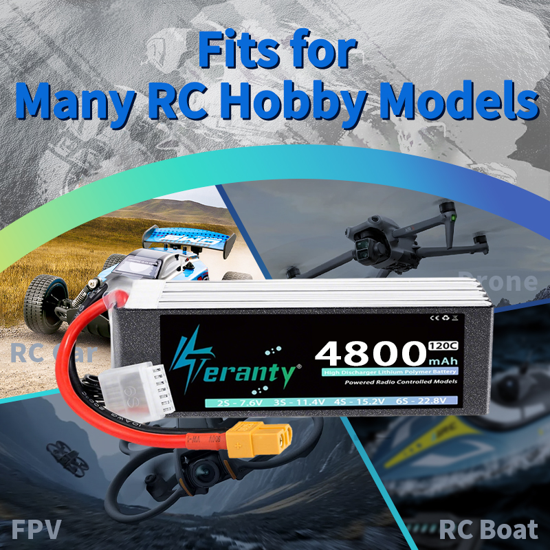 TERANTY 6S 4800mAh Lipo Batter - Drone Battery 6S recension och pris