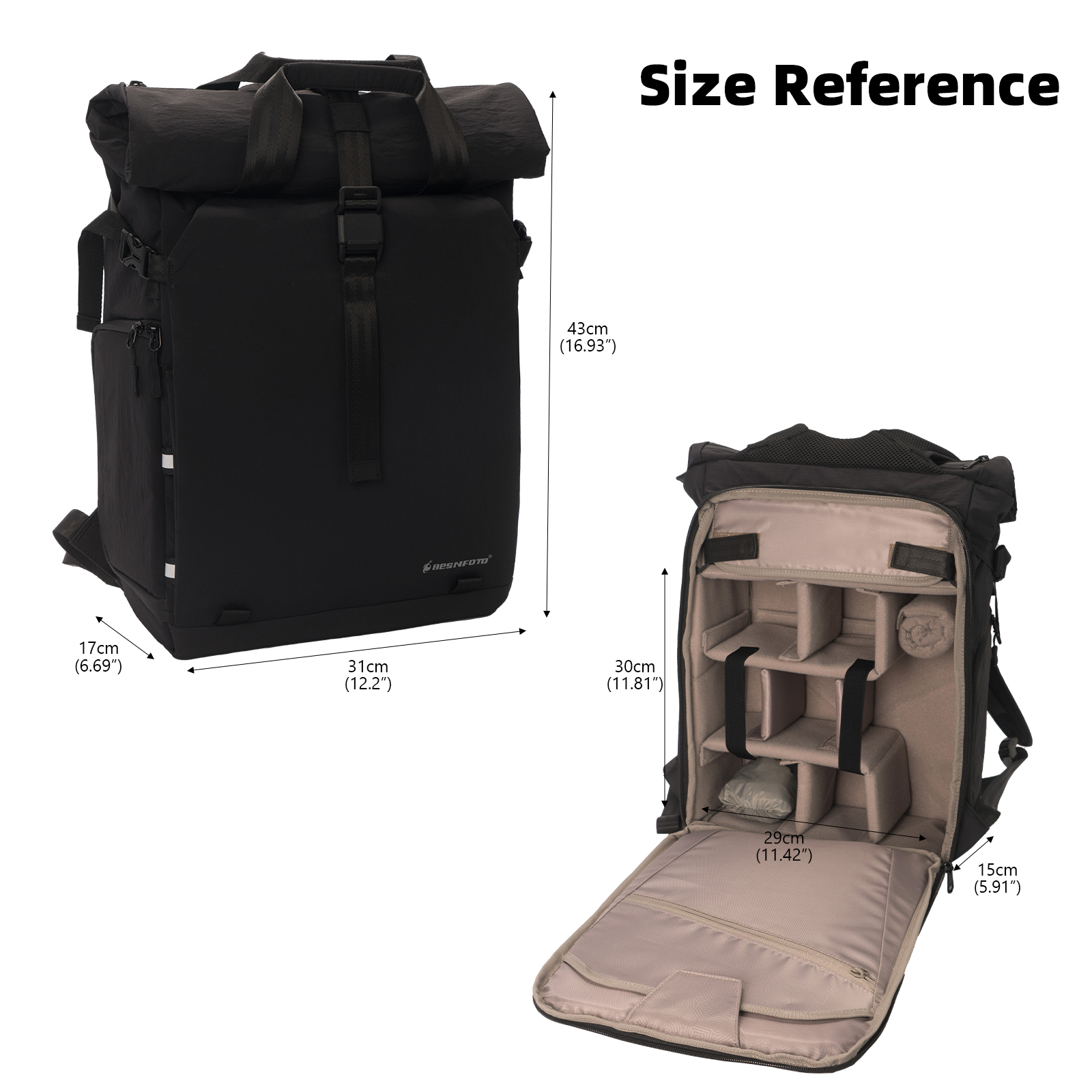 Besnfoto Professional Camera B - Drone Battery Bag recension och pris