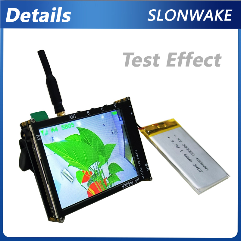 Micro 5.8G 56CH 2.4 Inch LCD 4 - Drone Battery Plate recension och pris