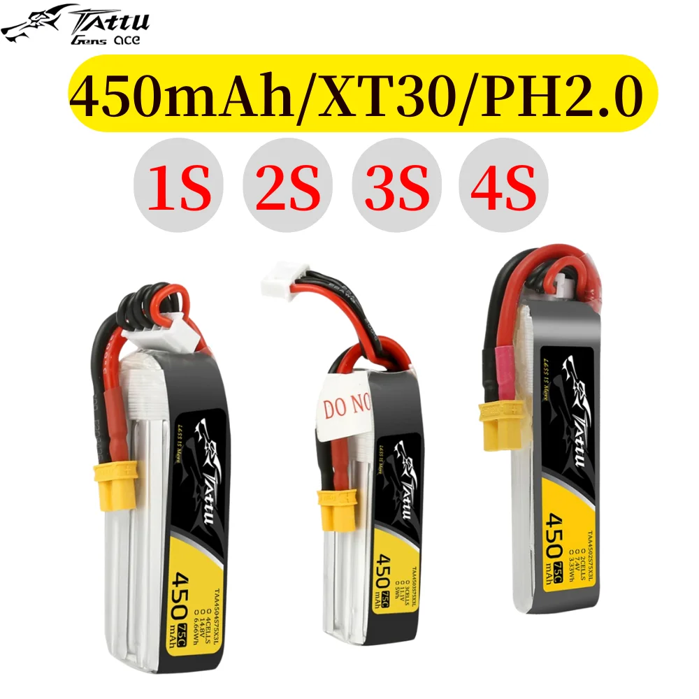 Ace Tattu Lipo Battery 7.4V 7. - Drone Battery 4S recension och pris