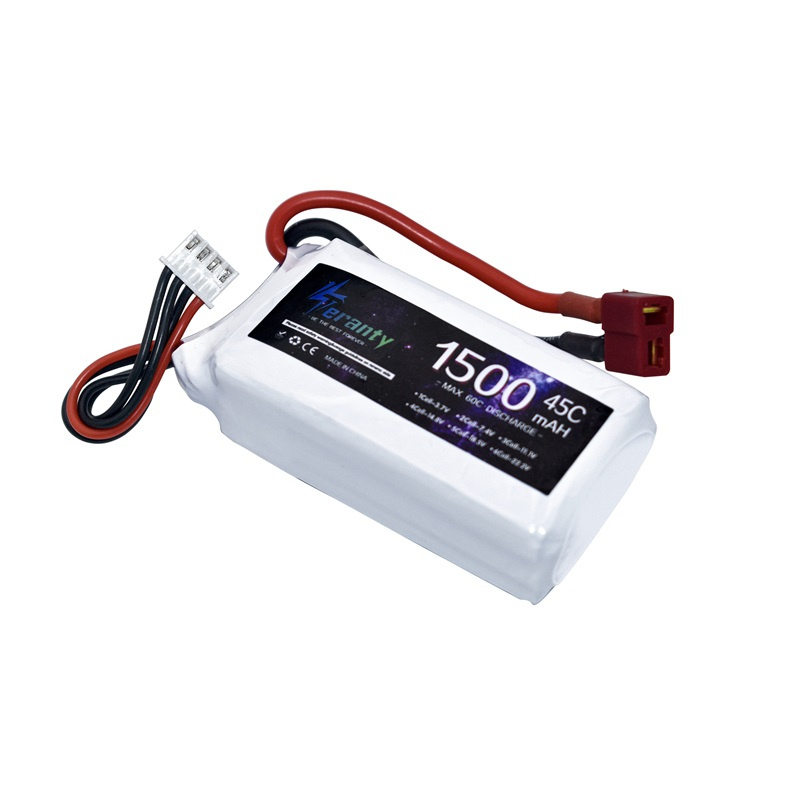 TERANTY 3s 45C 11.1V 1500mah L - Drone Battery 4S recension och pris