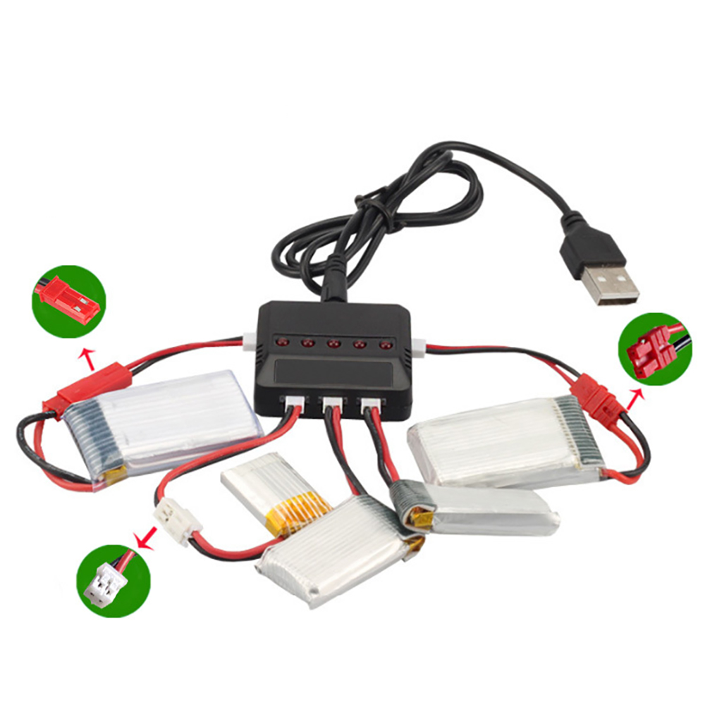 3.7V 550mAh 25C Lipo Battery 8 - Drone Battery Balance Charger recension och pris