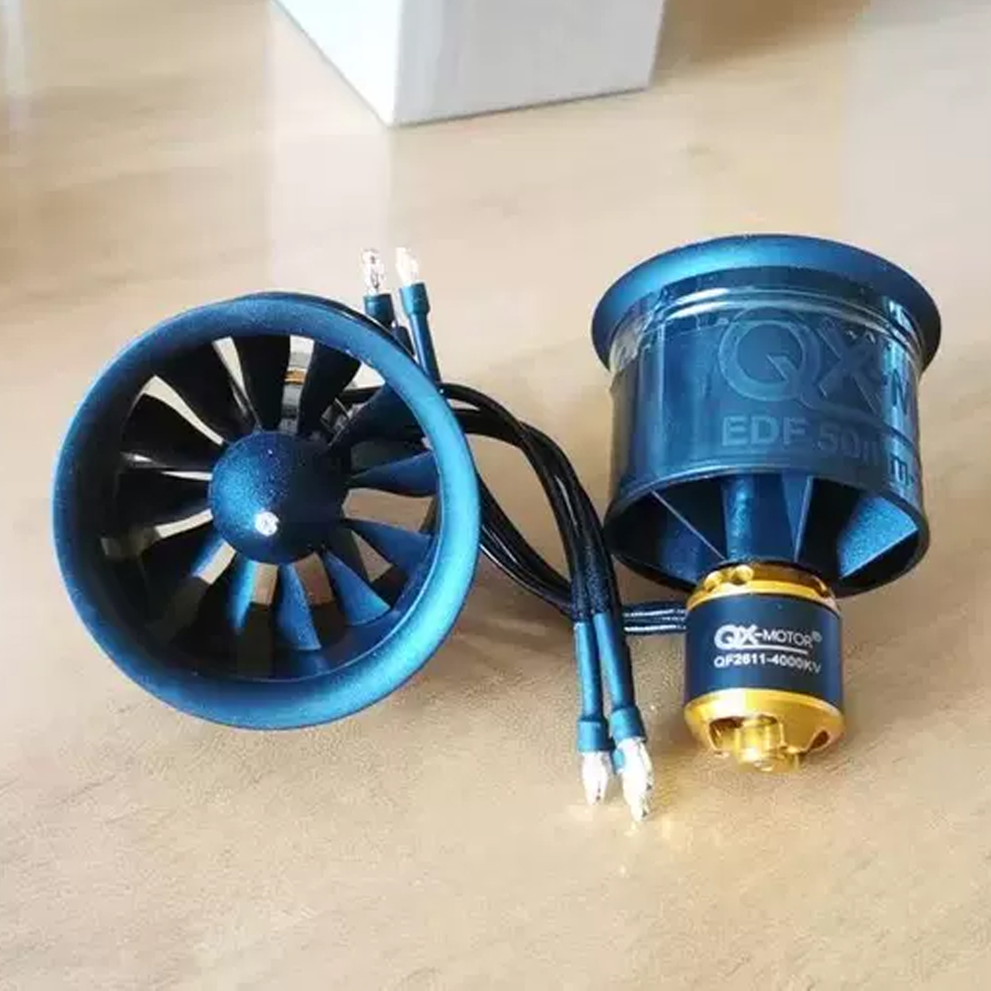 QX-MOTOR EDF 50mm QF2611 3S-4S - Drone Battery 4S recension och pris