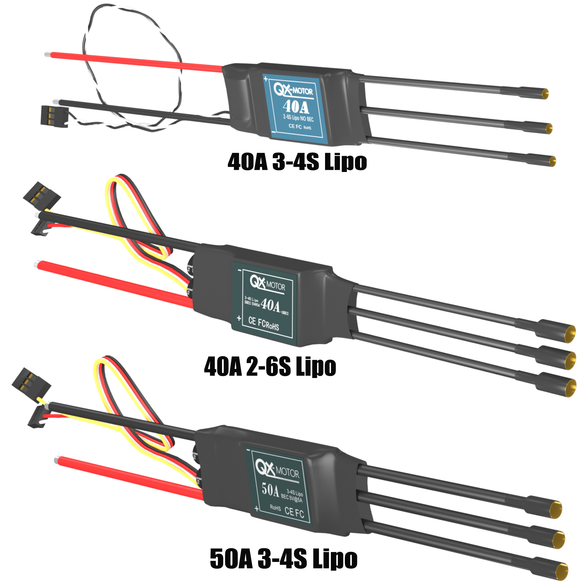 QX-MOTOR EDF 50mm QF2611 3S-4S - Drone Battery 4S recension och pris