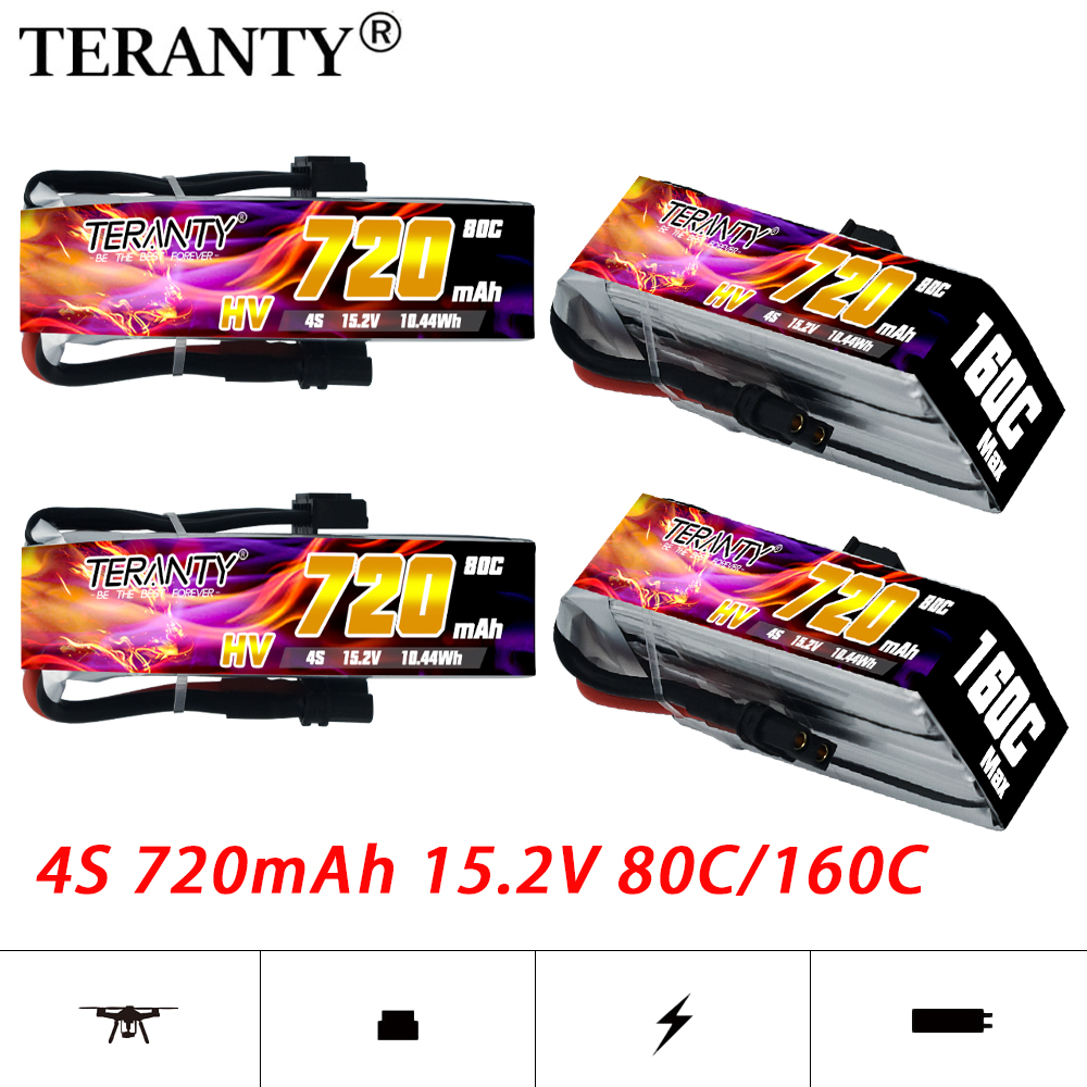TERANTY 720mAh 4S 15.2V HV Lip - Drone Battery 4S recension och pris
