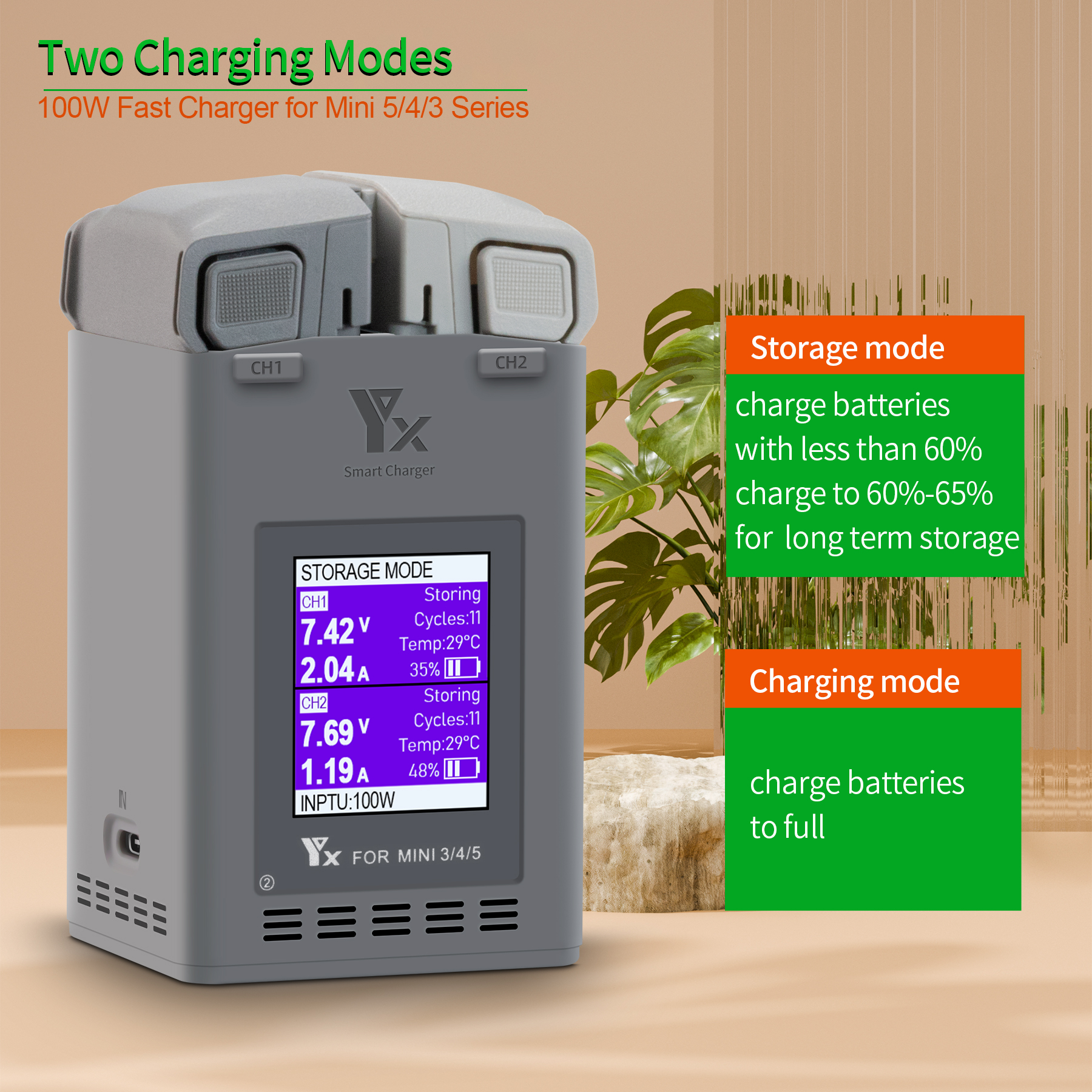 100W Intelligent Battery Charg - Drone Battery Balance Charger recension och pris