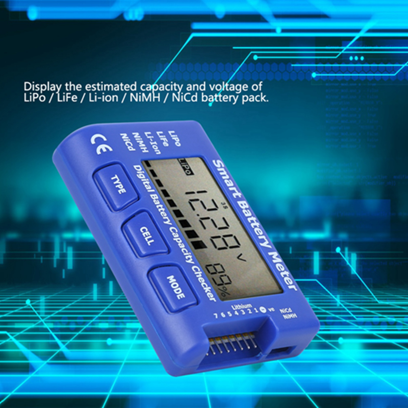 5‑In‑1 Intelligent Digital Bat - Drone Battery Voltage Checker recension och pris