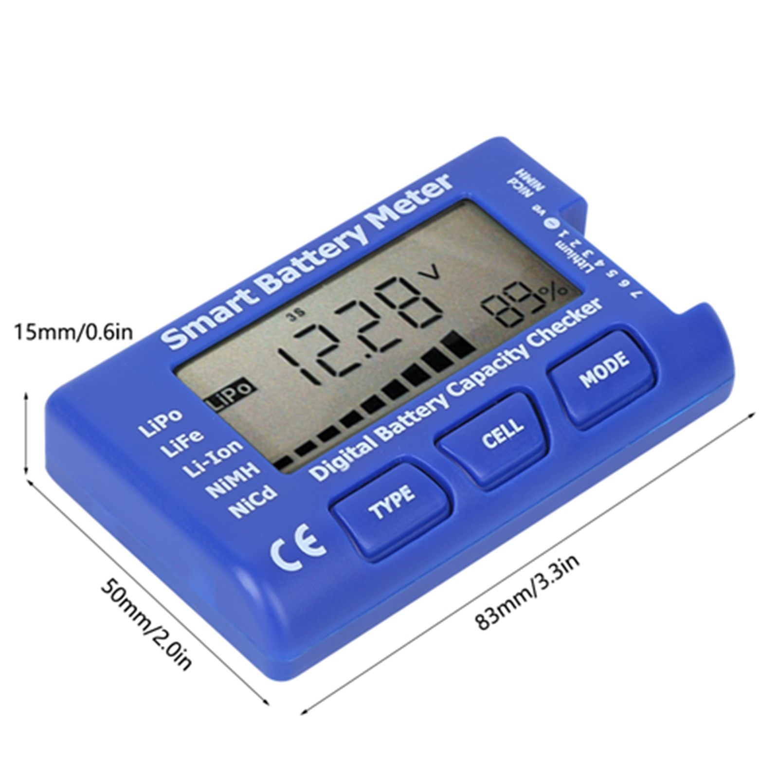 5‑In‑1 Intelligent Digital Bat - Drone Battery Voltage Checker recension och pris