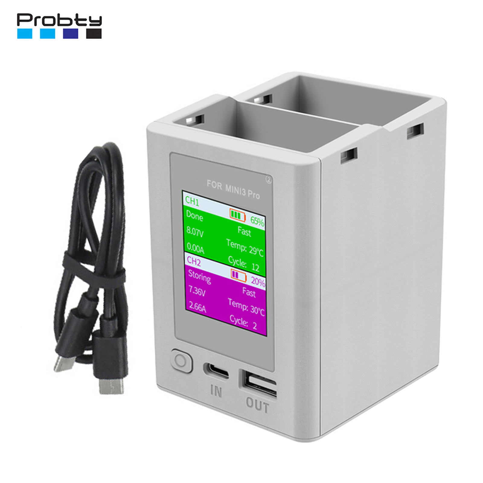 Charger Hub For DJI Mini 4 Pro - Drone Battery Balance Charger recension och pris