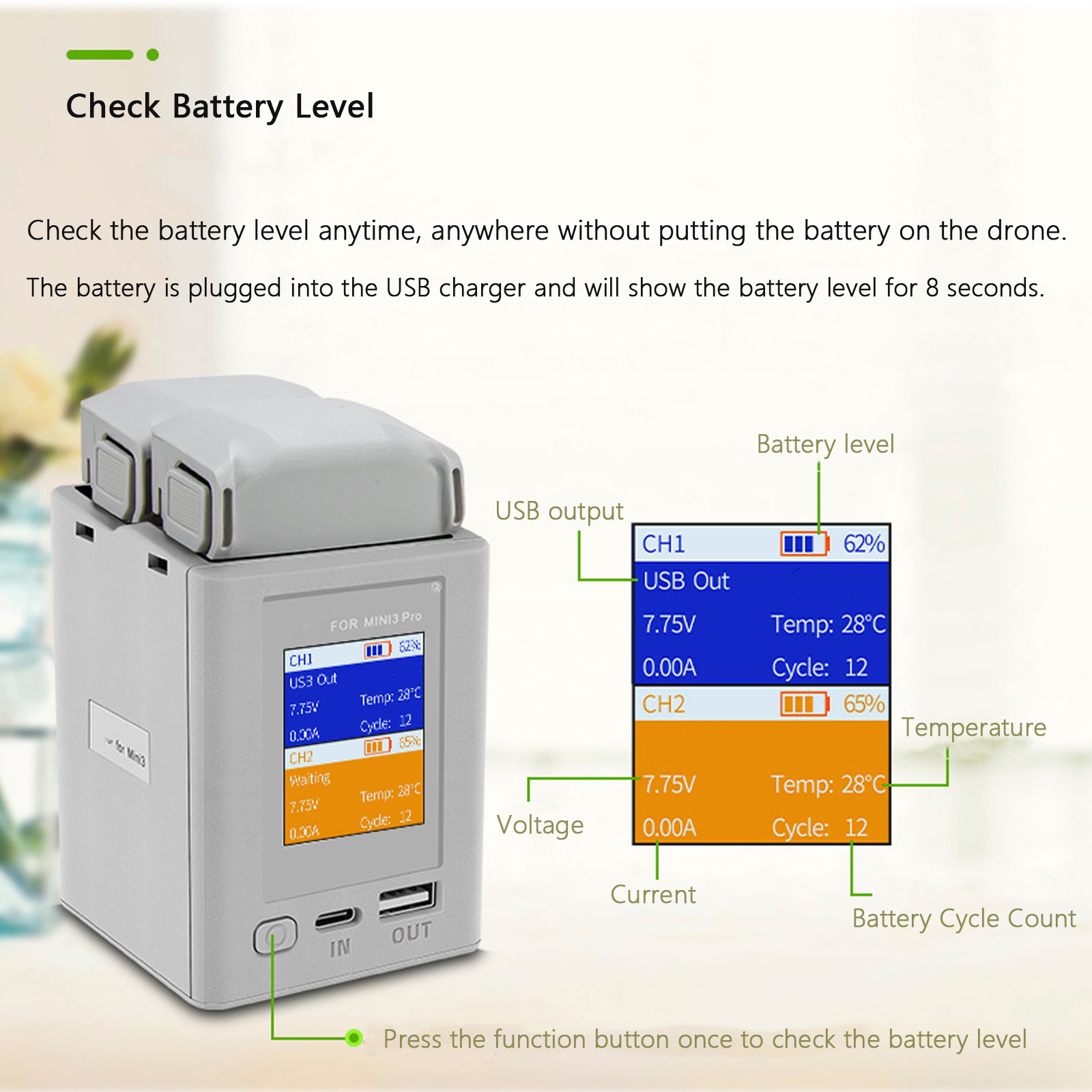 Charger Hub For DJI Mini 4 Pro - Drone Battery Balance Charger recension och pris