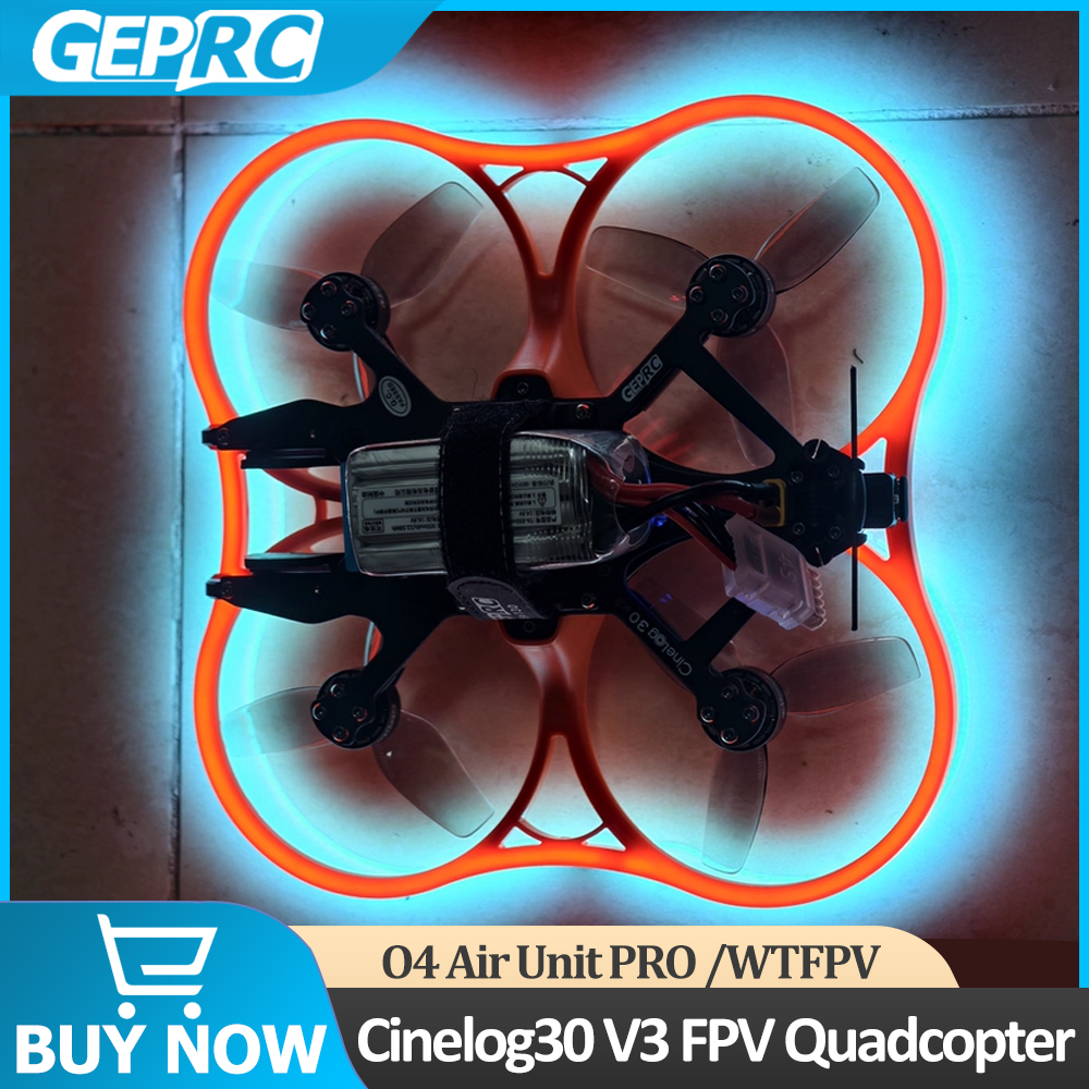 GEPRC Cinelog30 V3 FPV Quadcop - Drone Battery Case recension och pris
